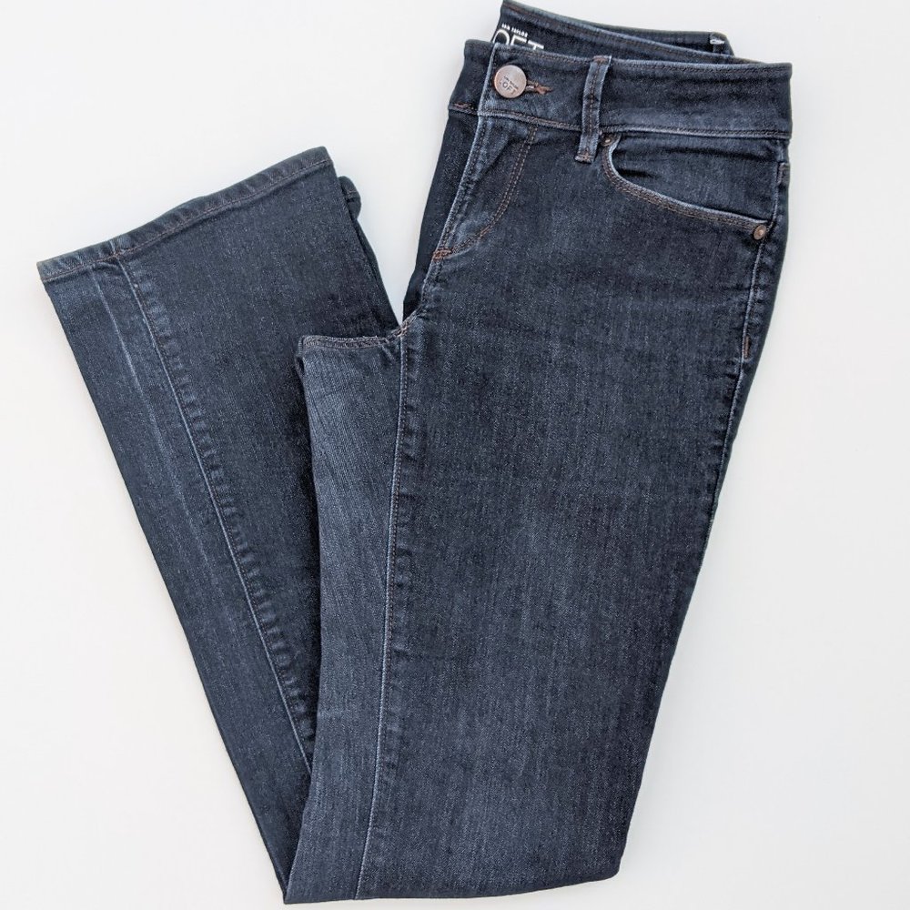 Loft Curvy Boot Denim - 0P/25 Dark Wash